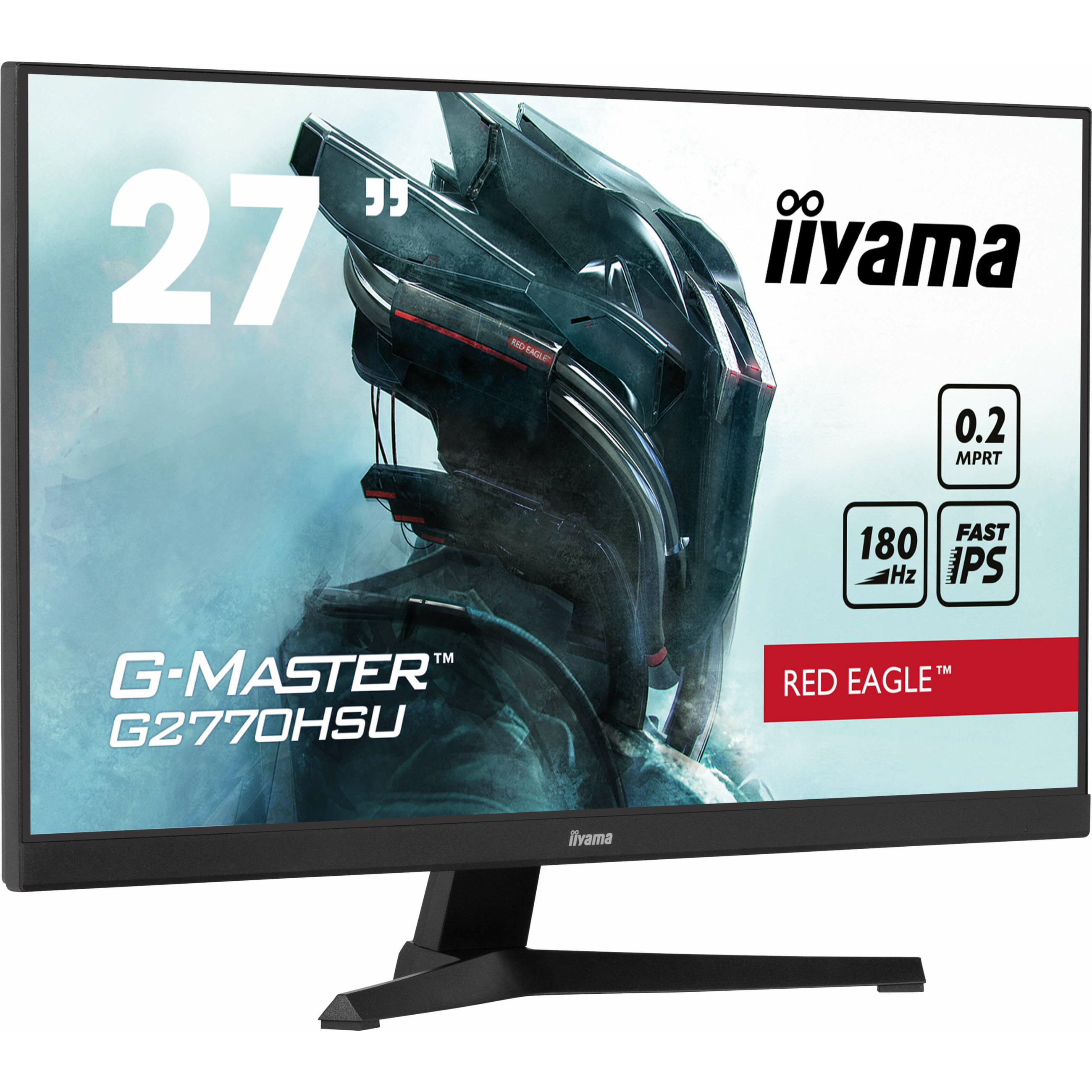 Monitor IIYAMA G-Master G2770HSU-B6 (27" IPS, FHD, 180Hz)-0