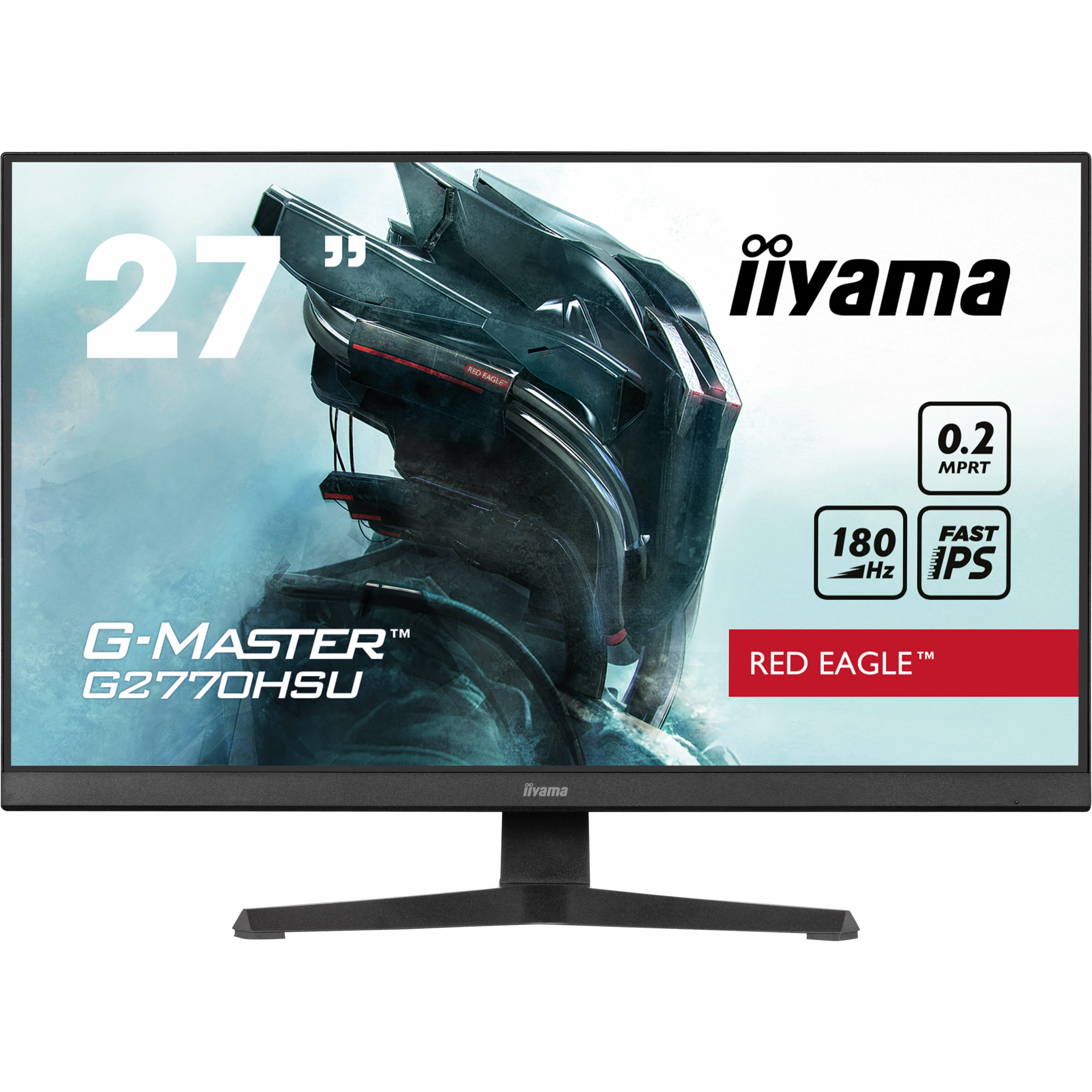Monitor IIYAMA G-Master G2770HSU-B6 (27" IPS, FHD, 180Hz)-1