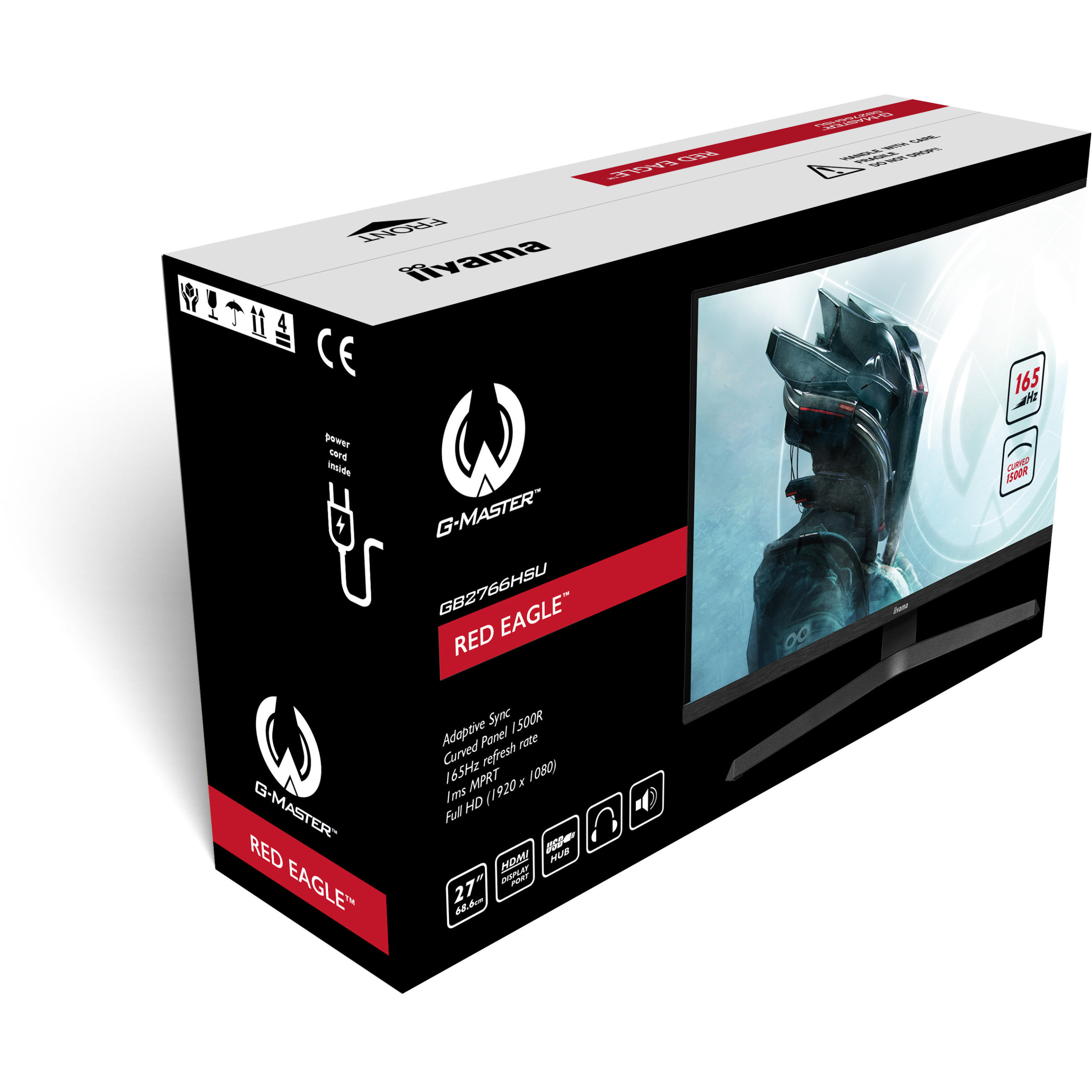 Monitor IIYAMA G-Master GB2766HSU-B1 (27" VA, FHD, 165Hz)-13