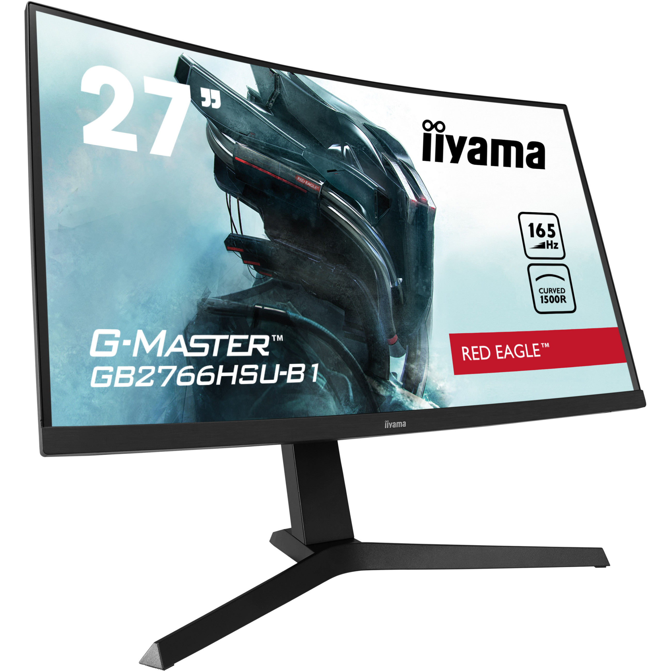 Monitor IIYAMA G-Master GB2766HSU-B1 (27" VA, FHD, 165Hz)-15