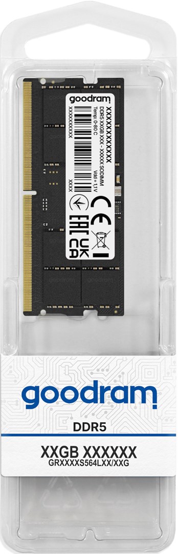 Memorija GOODRAM (ddr5, 32gb, 4800mhz, sodimm, cl40)-0