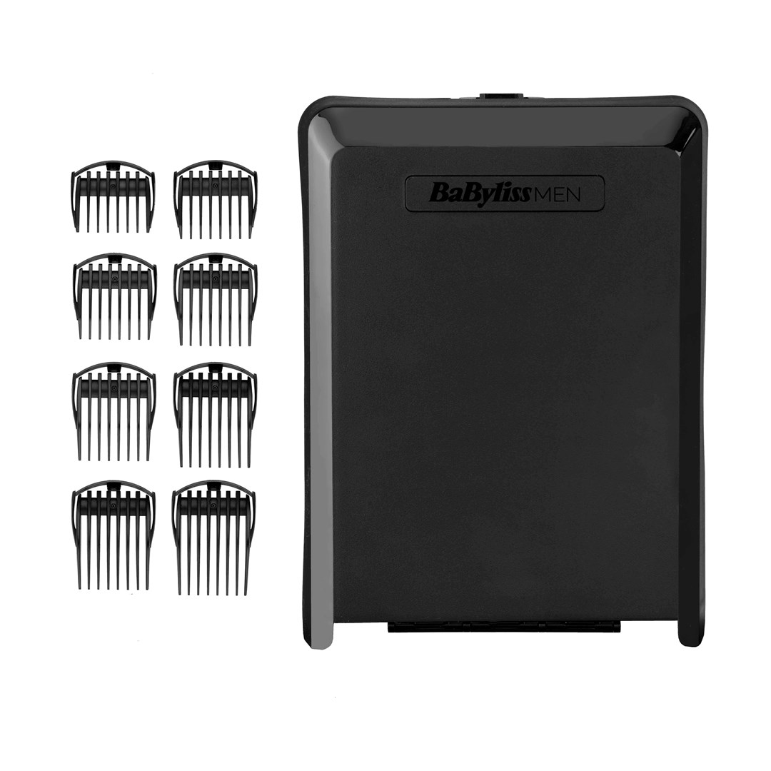 Trimer za kosu BABYLISS E986E (Titanijumske oštrice, Vodootporan, Vrijeme rada 160 min, Brzo punjenje, Crna)-3
