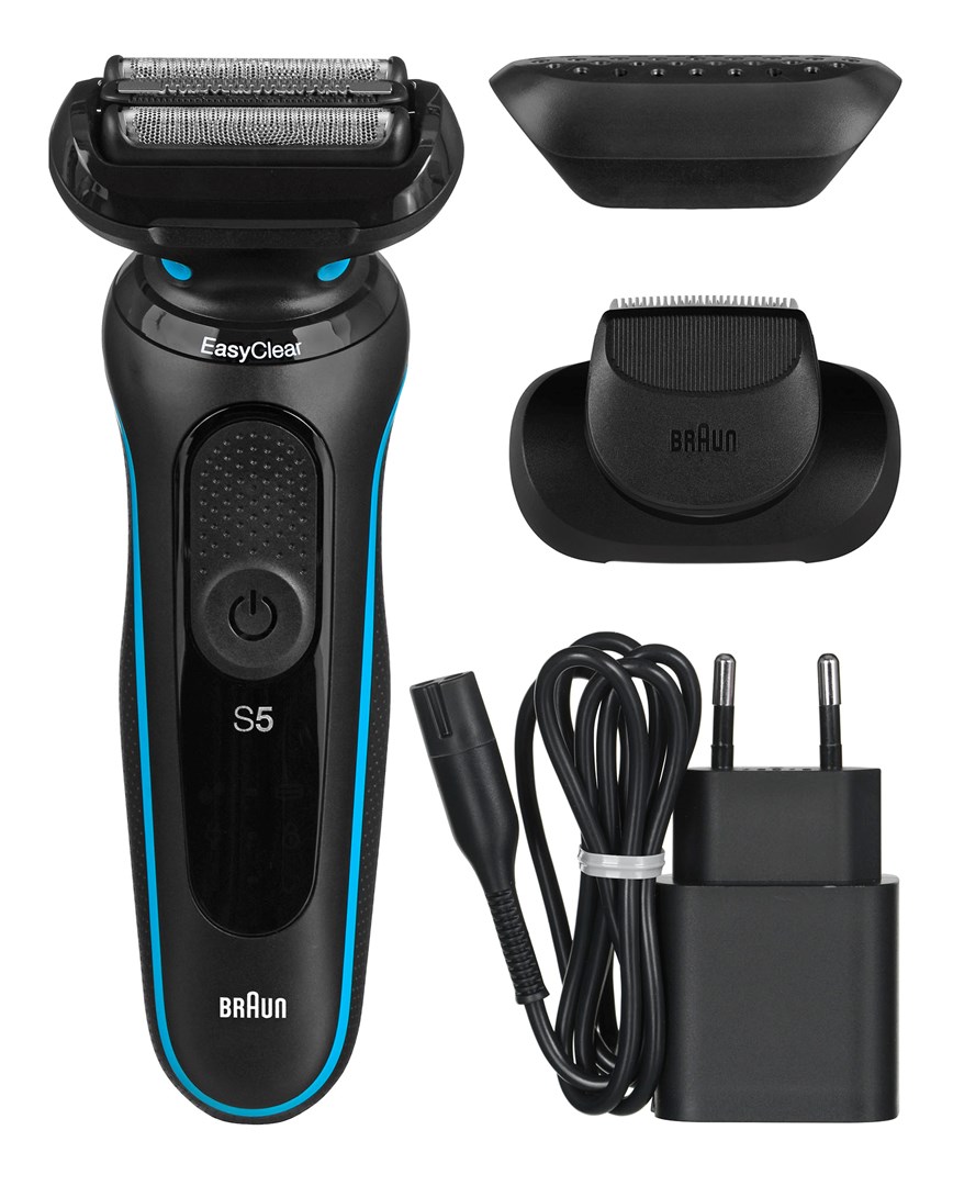 Braun Series 5 51-M1200s (Foil shaver, Trimmer, Baterija, Vrijeme brijanja 50 min, Brzo punjenje)-0
