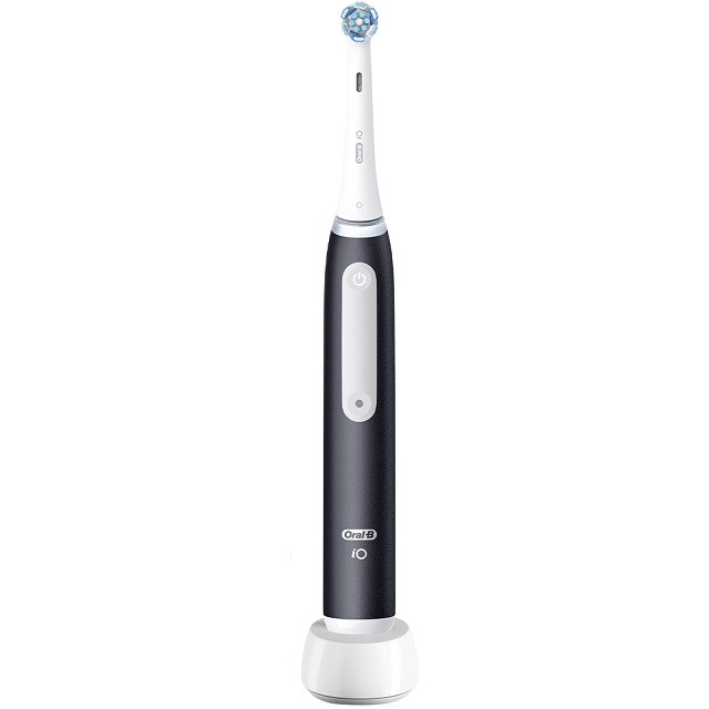 Električna četkica za zube BRAUN Oral-B iO 3 DUO BLACK&PINK (bežično punjenje, senzor pritiska, crna i roza)-1