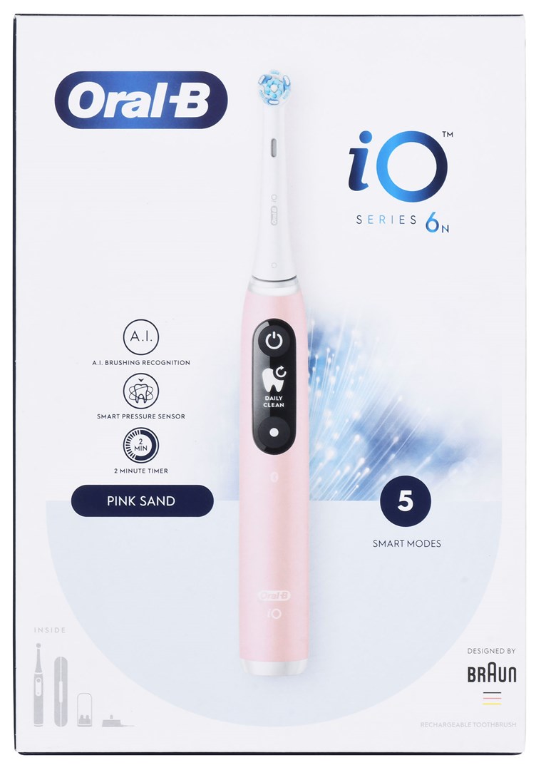 Električna četkica za zube BRAUN iO6 (roza, tehnologija iO)-2