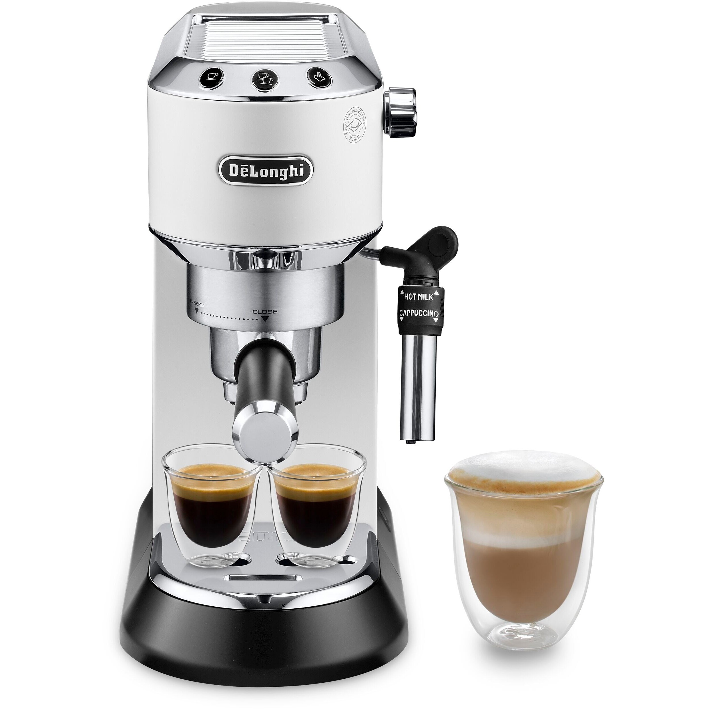 Aparat za kavu DE’LONGHI Dedica EC685W (15 bar, 1,1 l, 1300 W, bijeli)-0