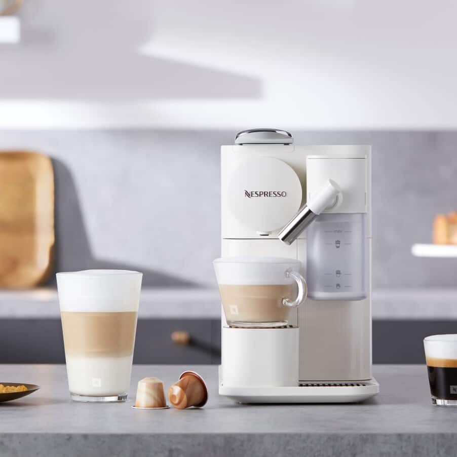 Aparat za kavu DE’LONGHI Nespresso Lattissima One EN 510 (kapsule, 19 bar, 1,0 l, 1400 W, bijeli)-6