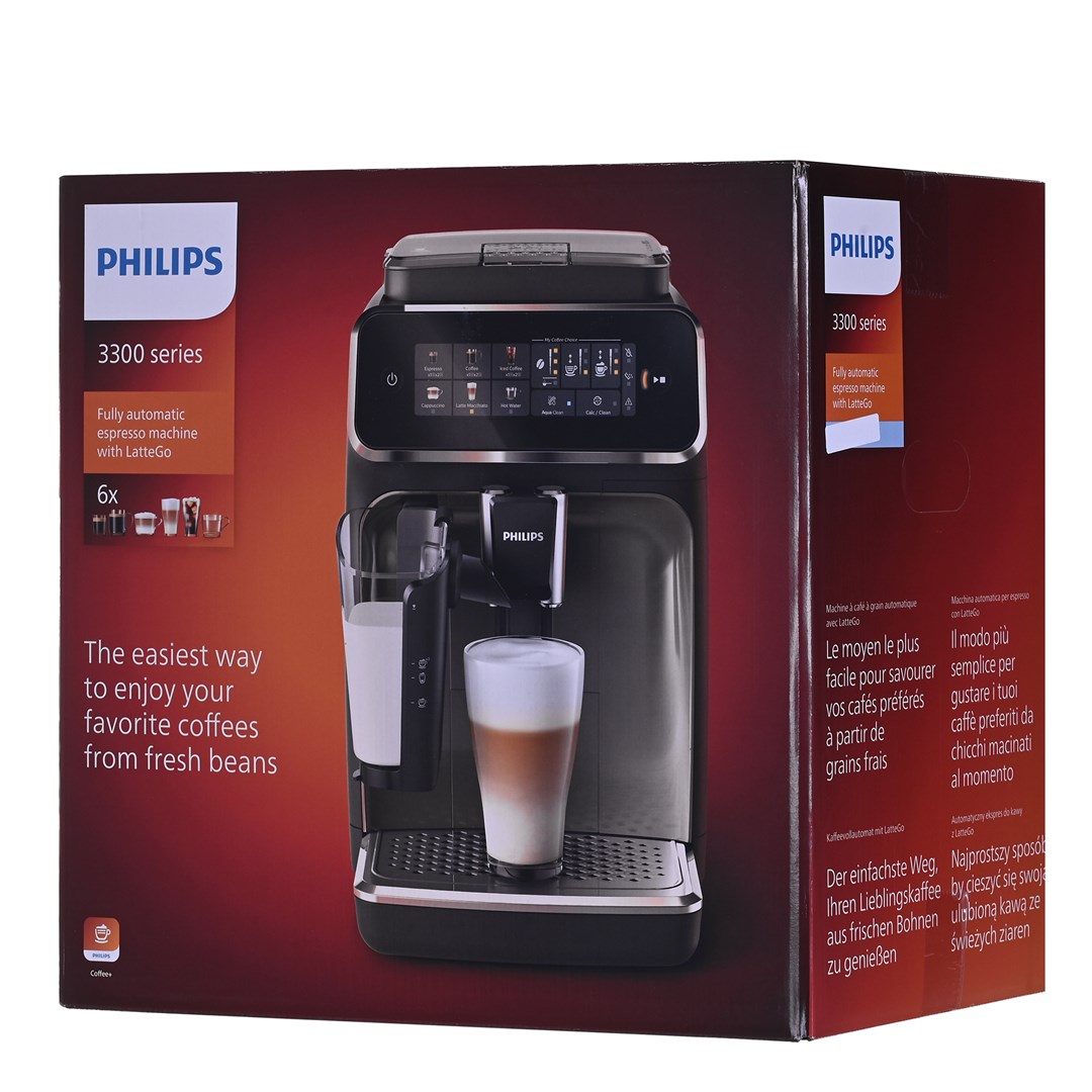 Aparat za kavu PHILIPS Series 3300 EP3341/50 (zrna/mljevena, 1,8 l, 15 bar, LatteGo)-17