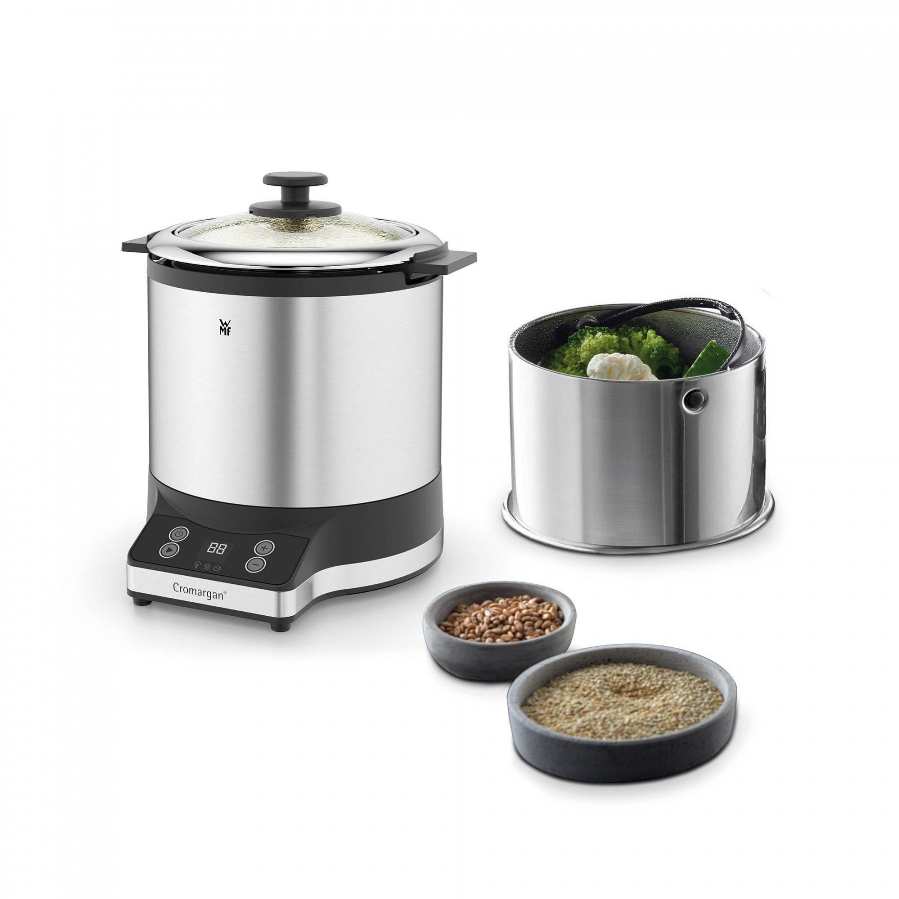 Kuhalo za rižu WMF KITCHENminis 04.1526.0011 1 L 220 W nehrđajući čelik-3