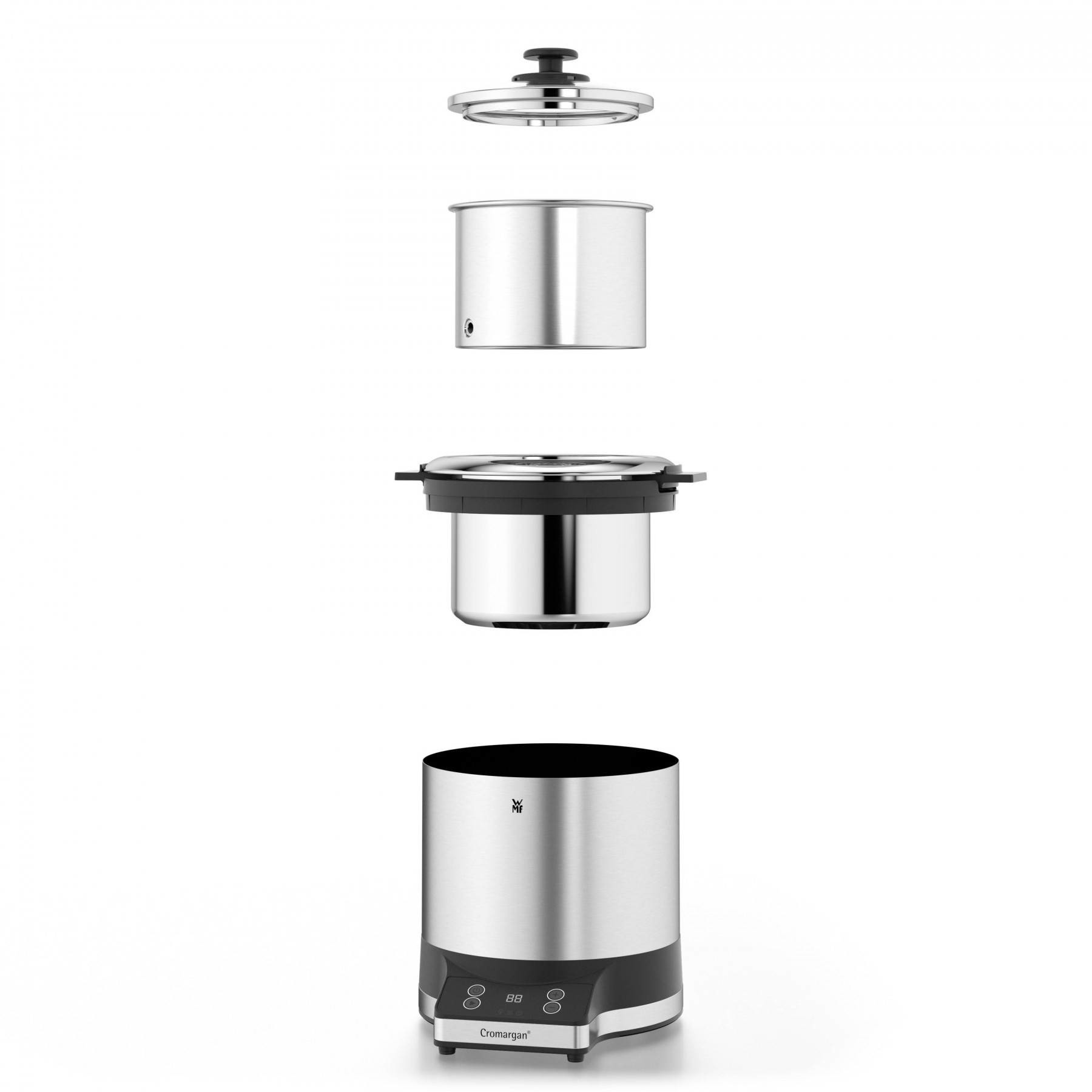 Kuhalo za rižu WMF KITCHENminis 04.1526.0011 1 L 220 W nehrđajući čelik-6