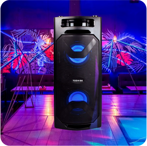 Party zvučnik TOSHIBA Ty-Asc66 (60W, Bluetooth, mikrofon, USB)-3
