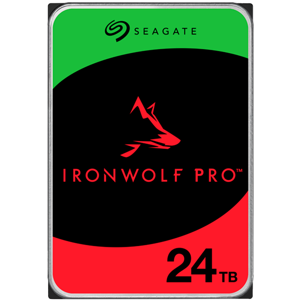 Seagate IronWolf Pro ST24000NT002 internal hard drive 24 TB 7200 RPM 512 MB 3.5" Serial ATA III-4