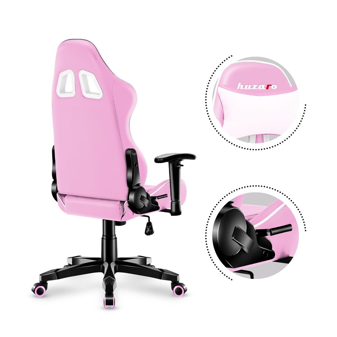 Dječja gaming stolica HUZARO HZ-Ranger 6.0 (roza)-2