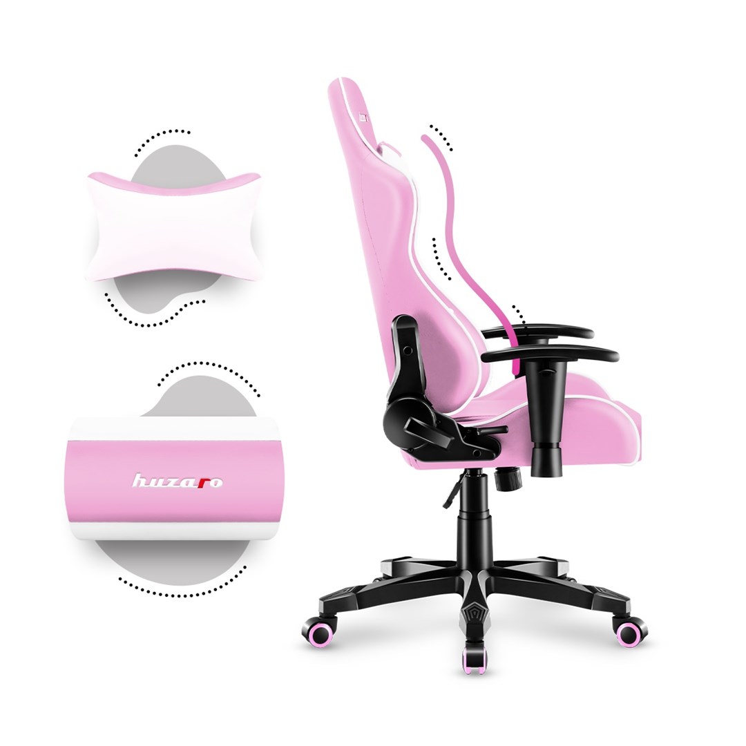 Dječja gaming stolica HUZARO HZ-Ranger 6.0 (roza)-1