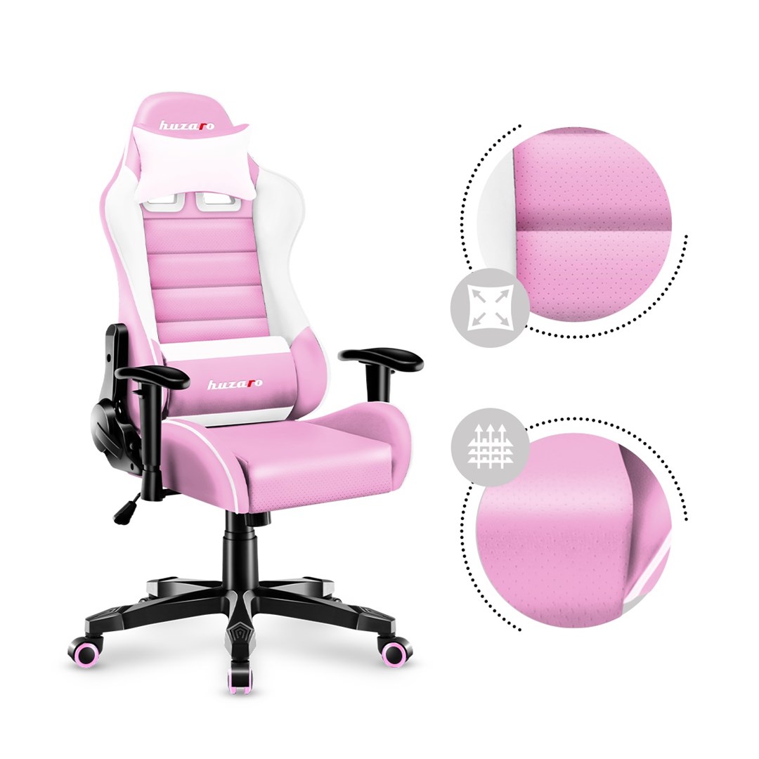 Dječja gaming stolica HUZARO HZ-Ranger 6.0 (roza)-3