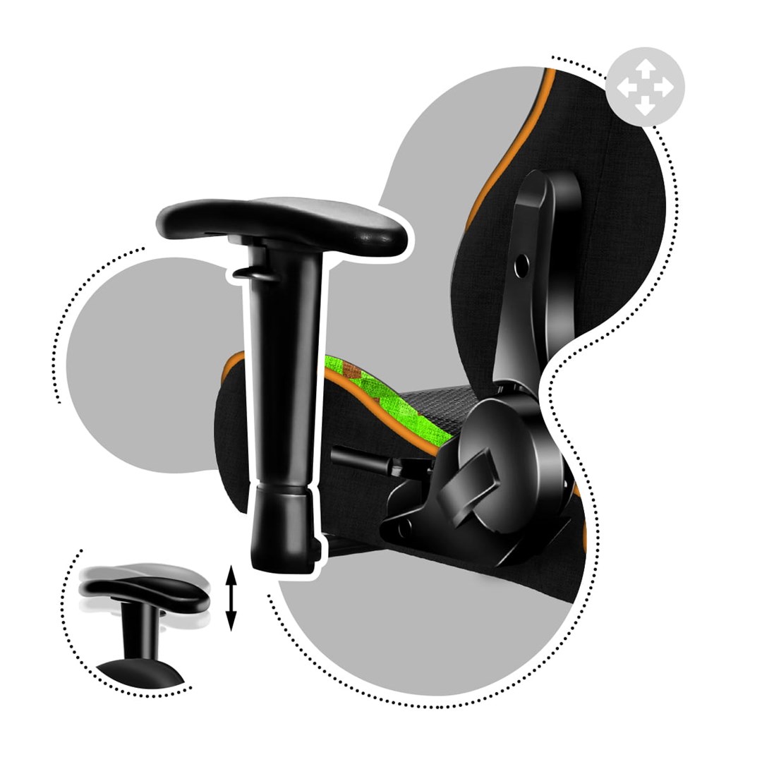 Huzaro HZ-Ranger 6.0 Pixel Mesh gaming chair for children-7