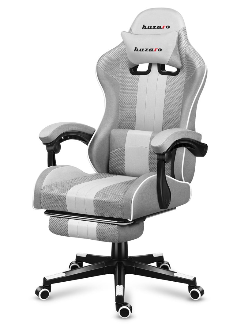 Gaming stolica HUZARO FORCE 4.7 sivo-bijela-8