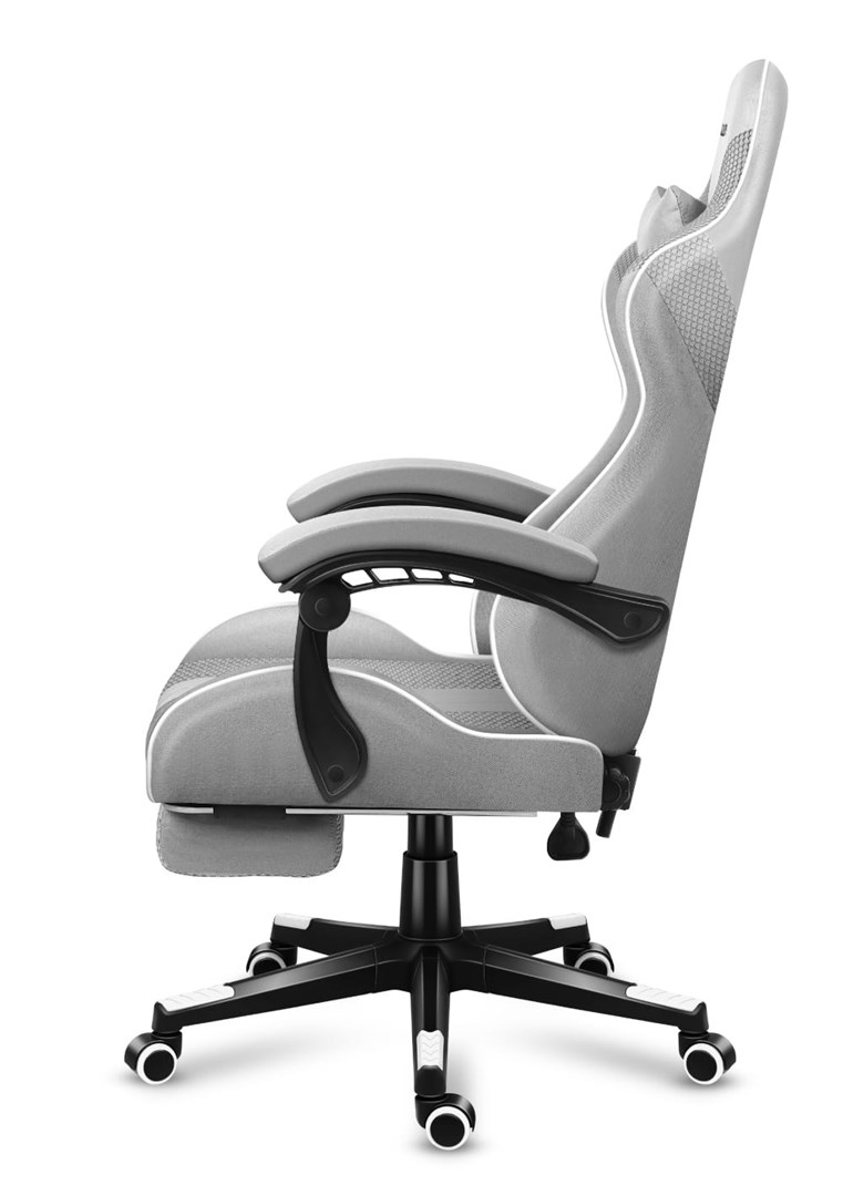 Gaming stolica HUZARO FORCE 4.7 sivo-bijela-2