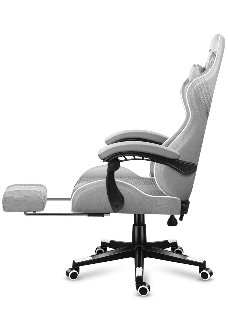 Gaming stolica HUZARO FORCE 4.7 sivo-bijela-9