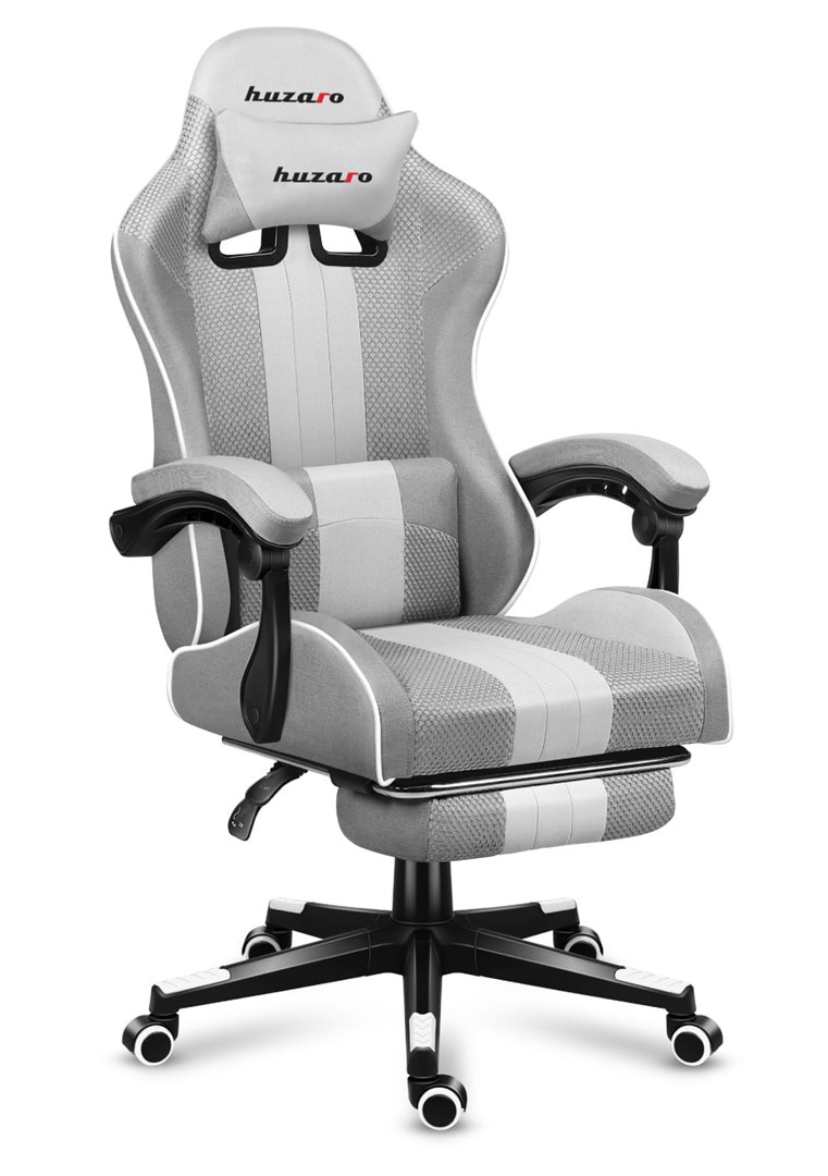 Gaming stolica HUZARO FORCE 4.7 sivo-bijela