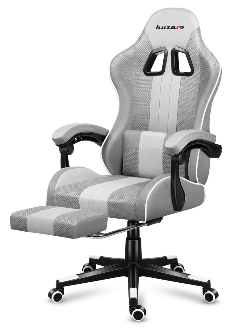 Gaming stolica HUZARO FORCE 4.7 sivo-bijela-7