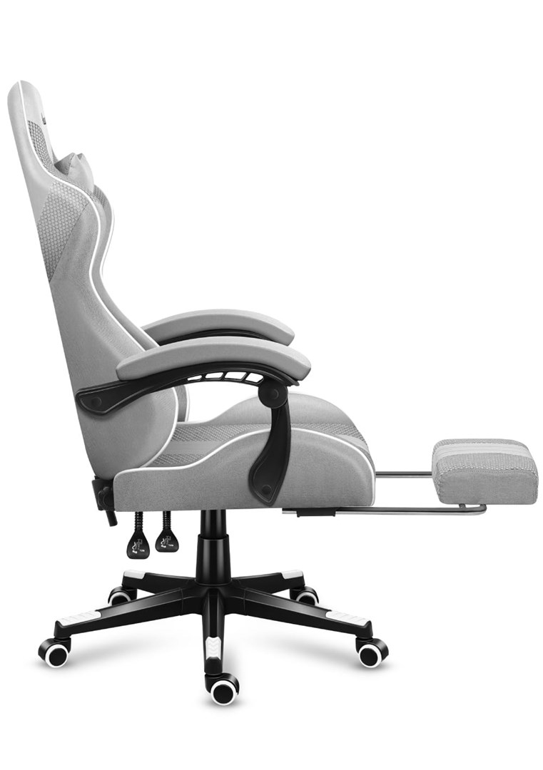 Gaming stolica HUZARO FORCE 4.7 sivo-bijela-10