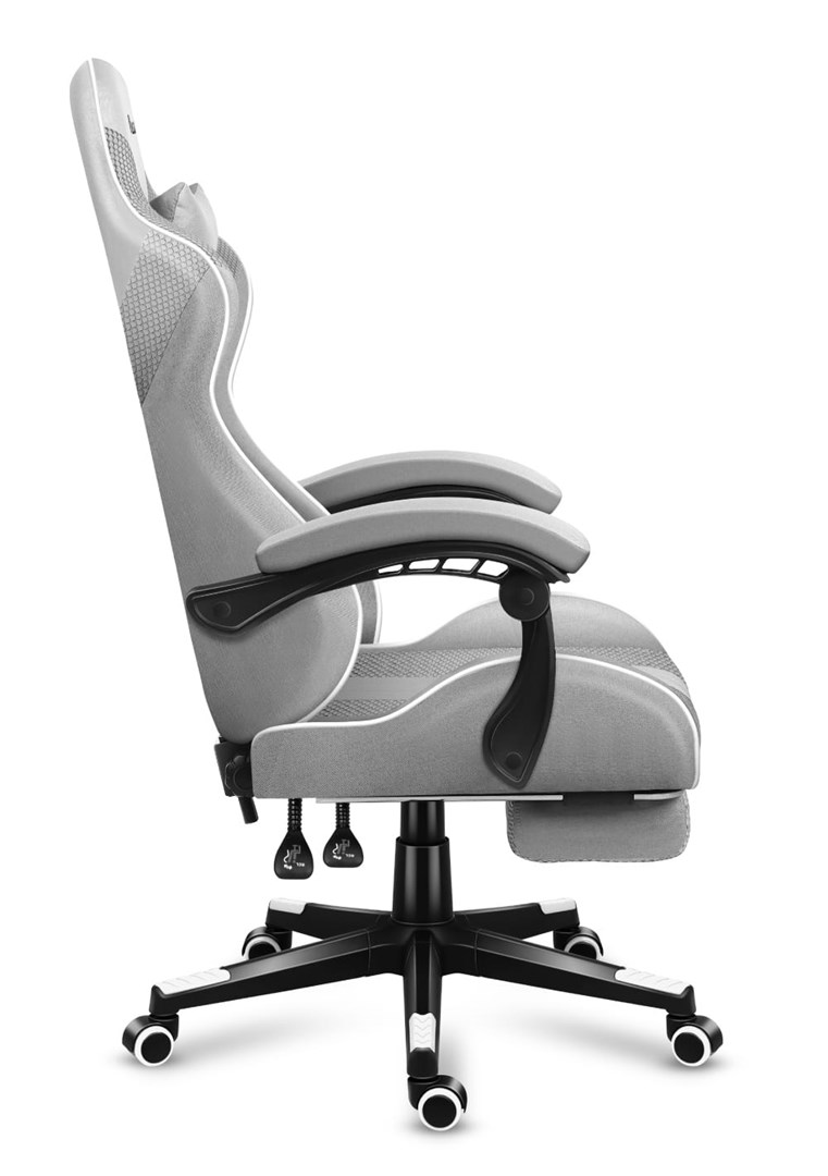 Gaming stolica HUZARO FORCE 4.7 sivo-bijela-11
