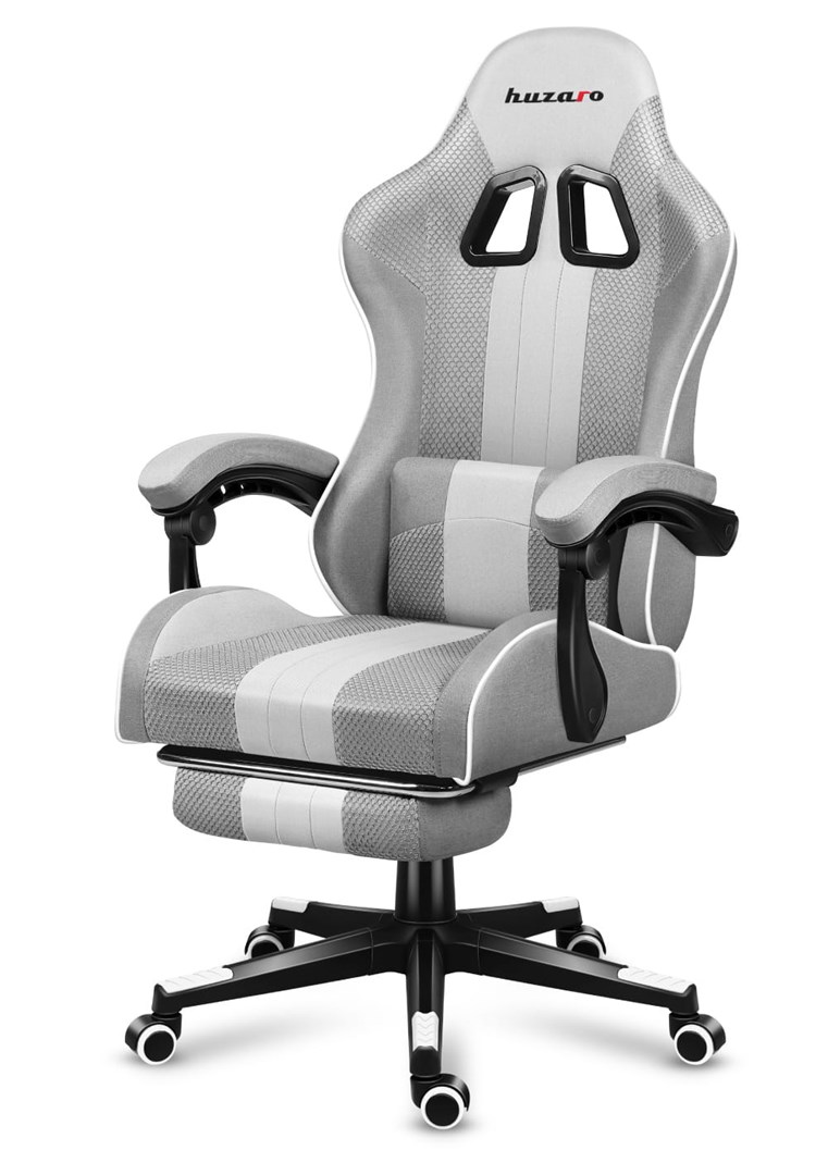 Gaming stolica HUZARO FORCE 4.7 sivo-bijela-6