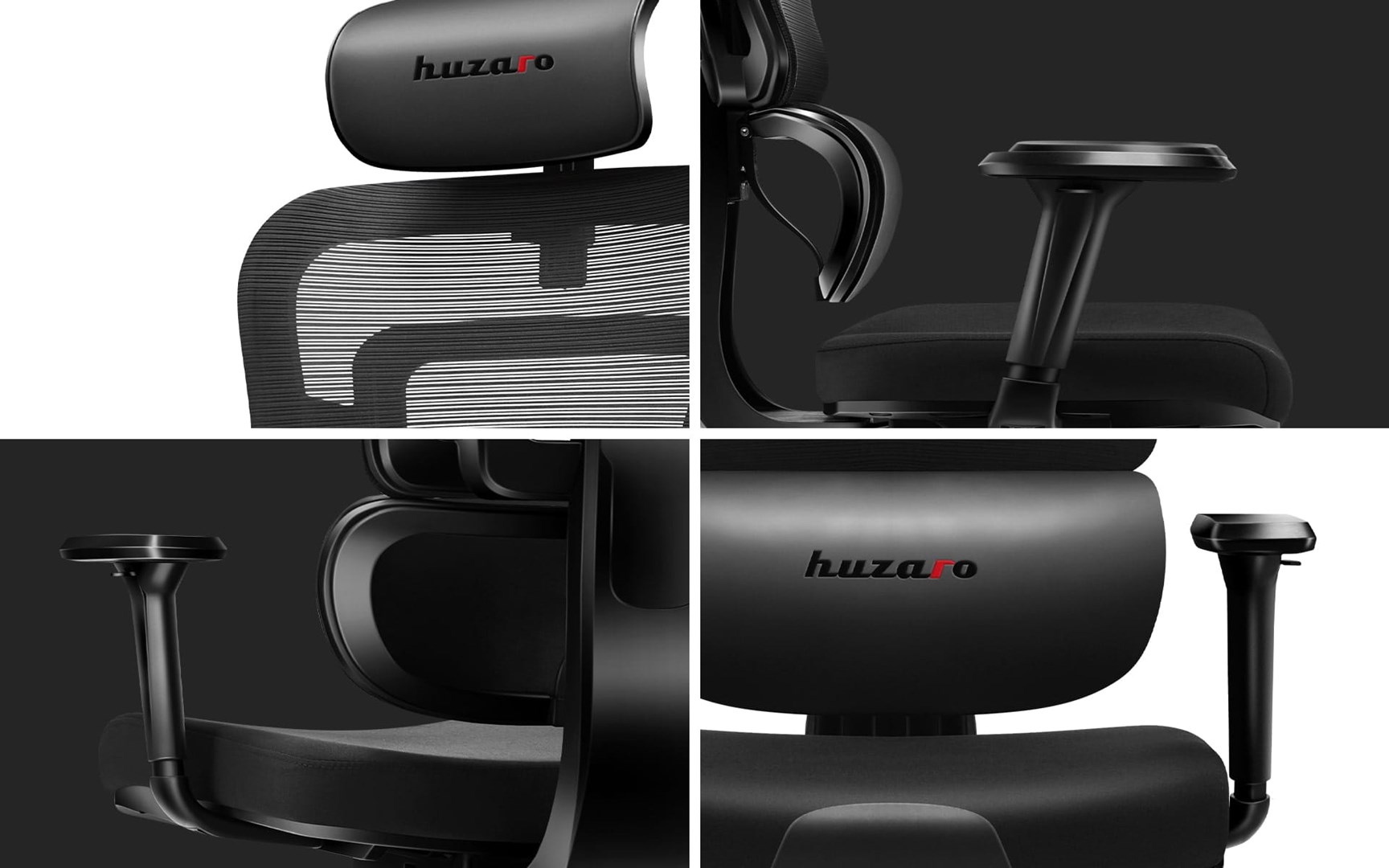 HUZARO COMBAT 7.0 GAMING STUHL SCHWARZ-6