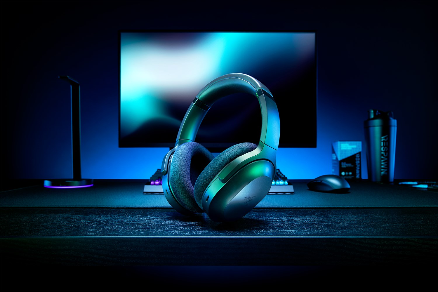 Slušalice RAZER Barracuda (Bluetooth, mikrofon, 40h baterija, USB-C, crne)-1