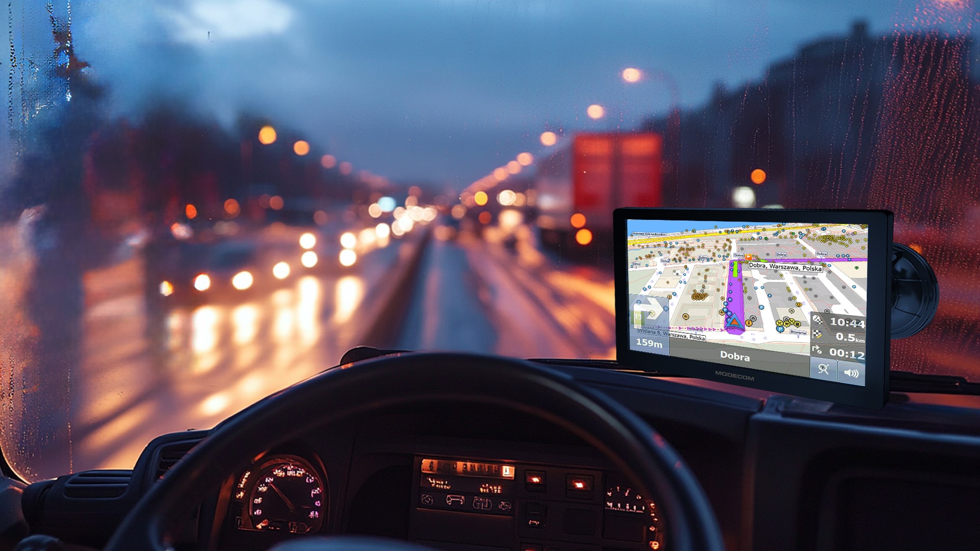 Navigacija MODECOM FreeWAY CX 9.4 (tft, 9", 800 x 480, 512 MB RAM, 16 GB, Windows CE 6.0, bluetooth)-9