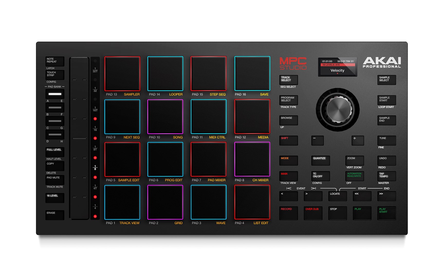 Studio controller AKAI MPC Studio II (39 gumba, 8 banki, LCD, RGB)-1