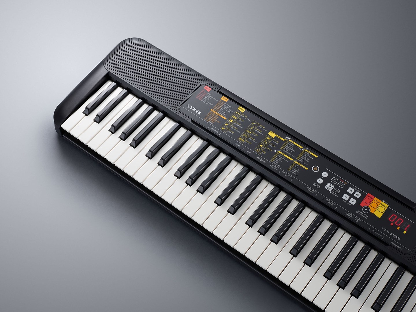 Yamaha PSR-F52 synthesizer Digital synthesizer 61 crna-8
