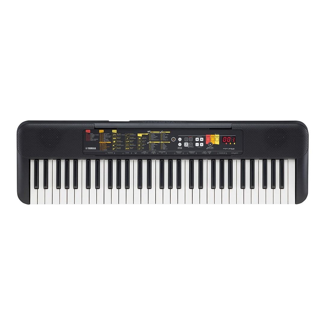 Yamaha PSR-F52 synthesizer Digital synthesizer 61 crna