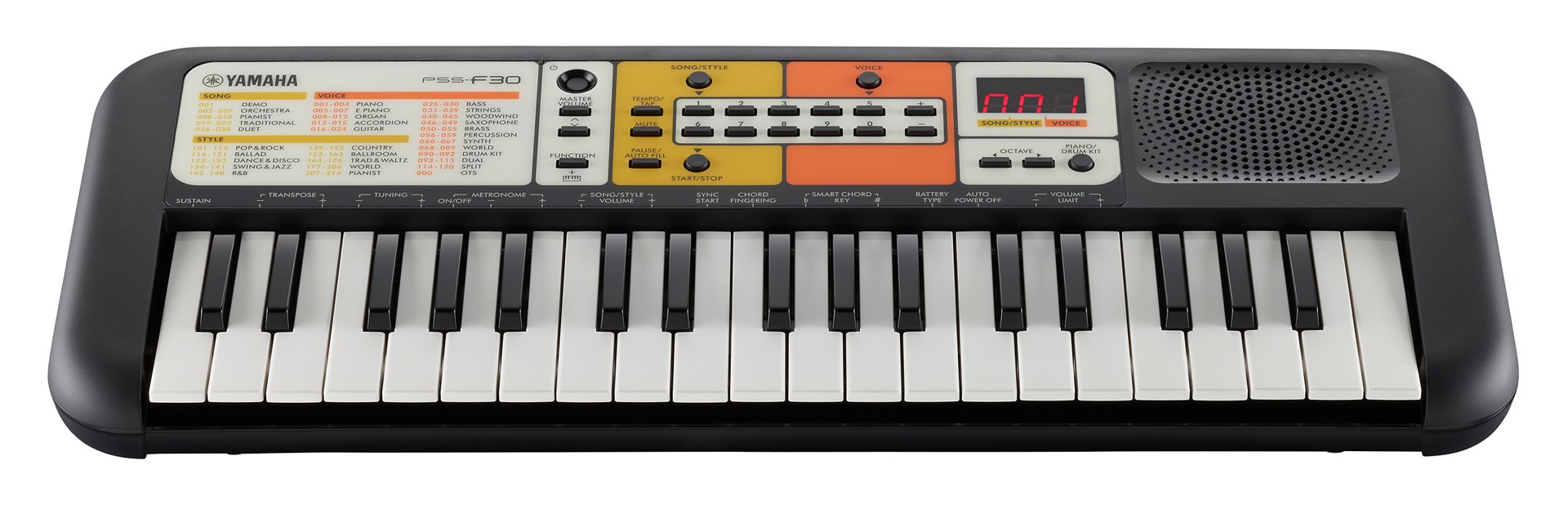 Digitalni synthesizer YAMAHA PSS-F30 37 crna boja-2