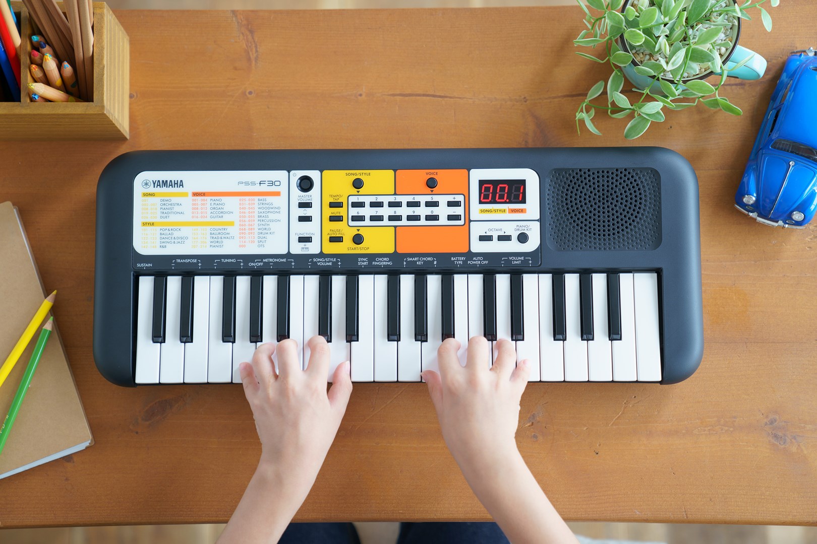 Digitalni synthesizer YAMAHA PSS-F30 37 crna boja-4