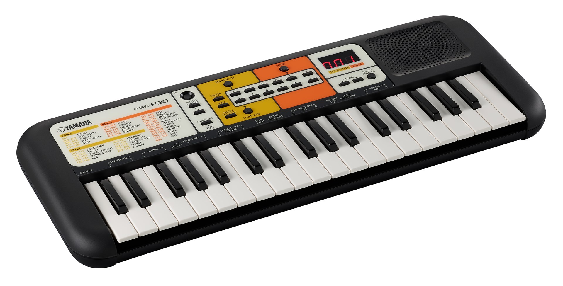 Digitalni synthesizer YAMAHA PSS-F30 37 crna boja-5