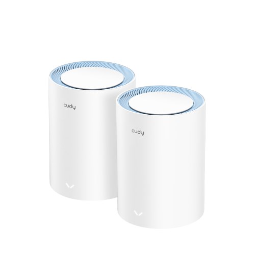 Cudy M1200 2-pack Dual-band (2.4 GHz / 5 GHz) Wi-Fi 5 (802.11ac) White 1 Internal-2