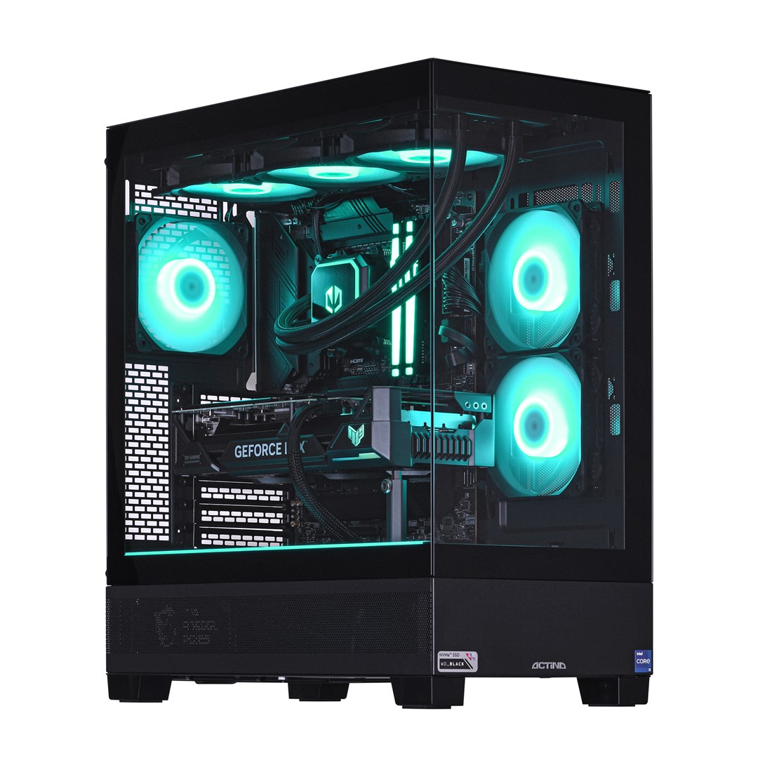 Actina 5901443406198 PC AMD Ryzen™ 7 9800X3D 32 GB DDR5-SDRAM 1 TB SSD NVIDIA GeForce RTX 4090 Midi Tower Black-13