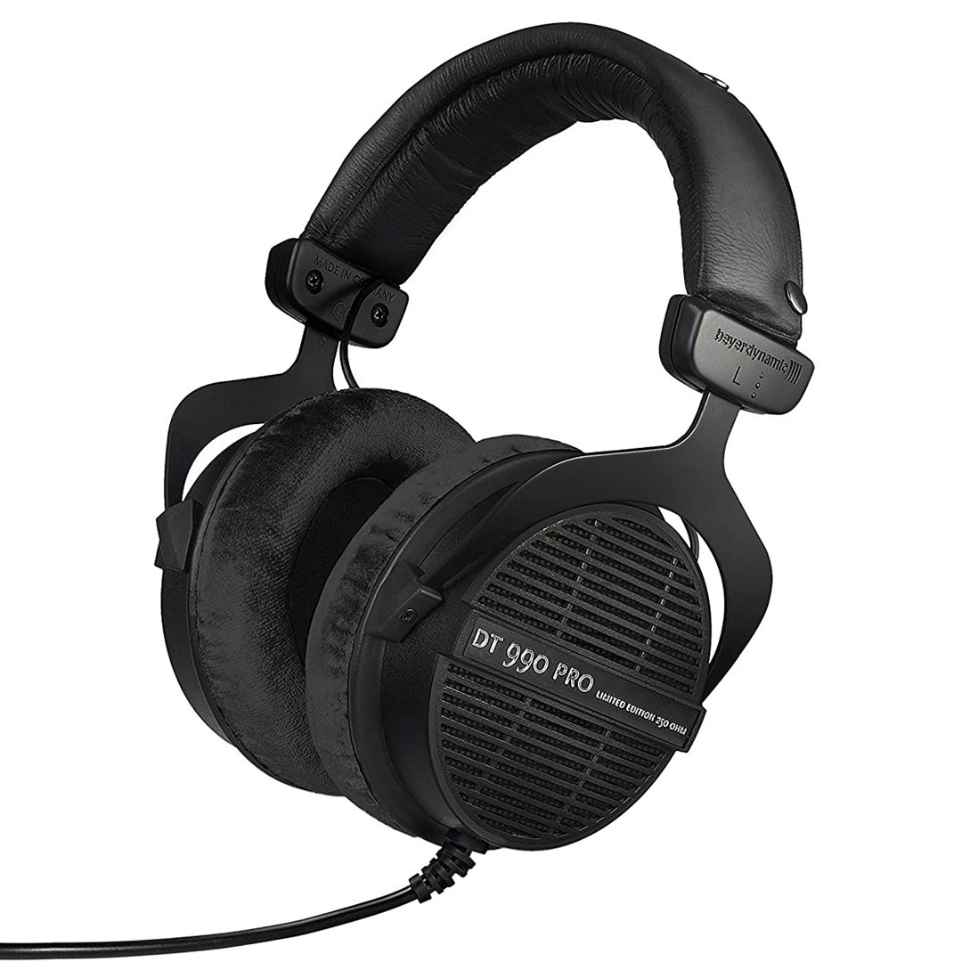 Beyerdynamic DT 990 PRO 250 OHM Black Limited Edition - open studio headphones-0