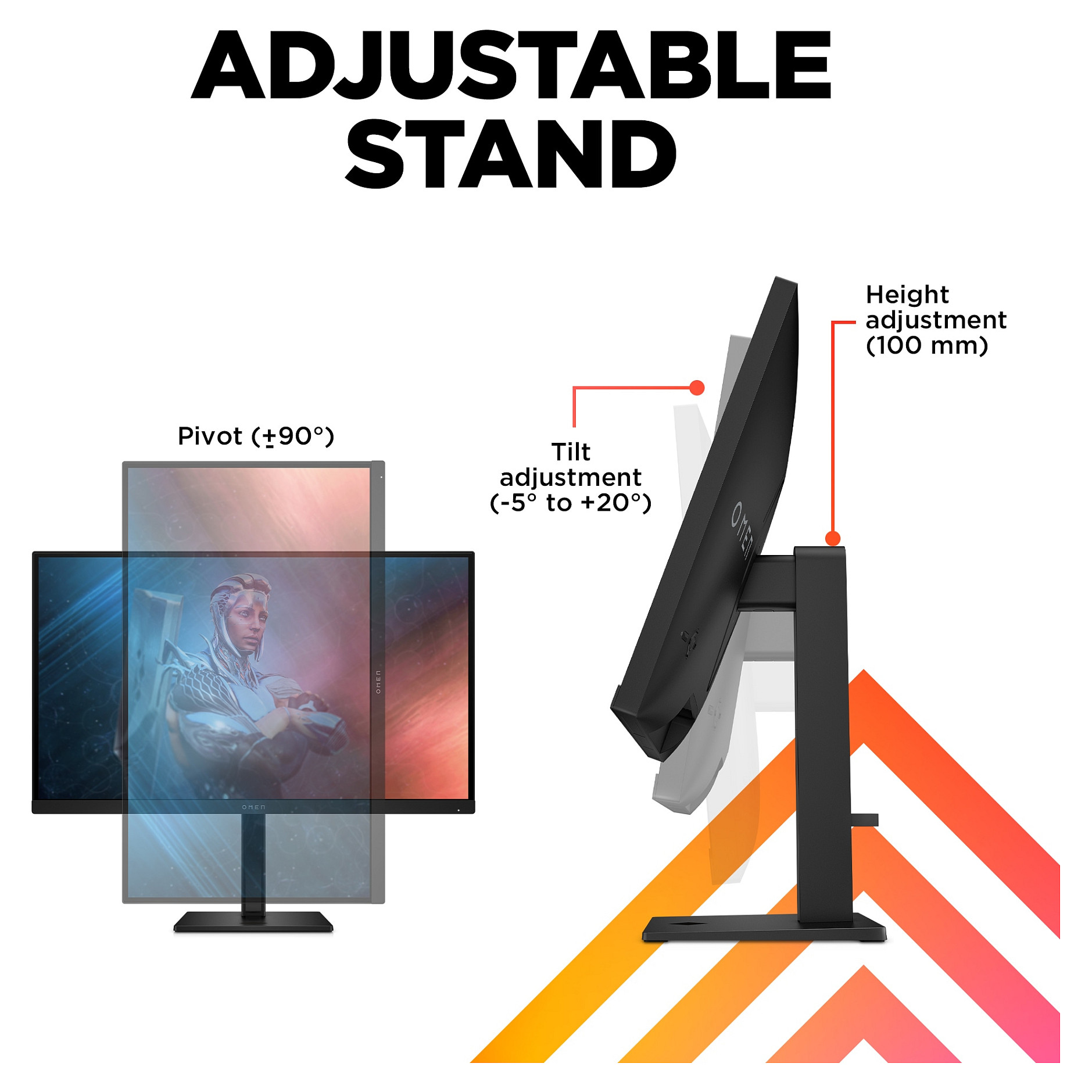 Monitor HP OMEN by HP 27 (27", Full HD, IPS, 1 ms, 165 Hz, HDMI/DP)-4