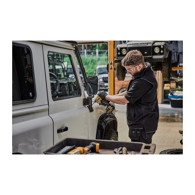 Odvrtač/udarni odvrtač DEWALT DCF850N-XJ (1/4", 18V) crni žuti-2