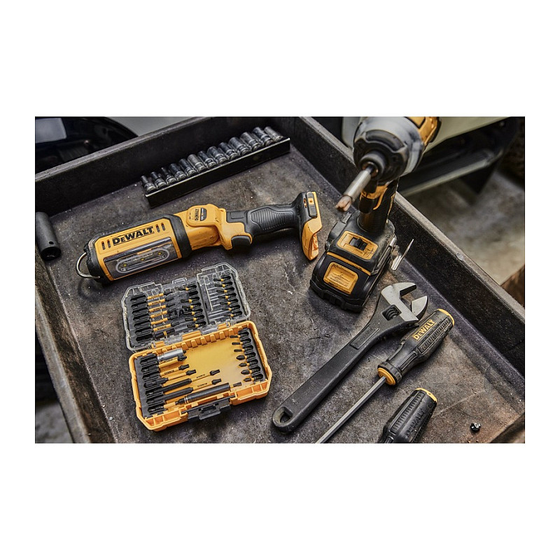 Odvrtač/udarni odvrtač DEWALT DCF850N-XJ (1/4", 18V) crni žuti-4