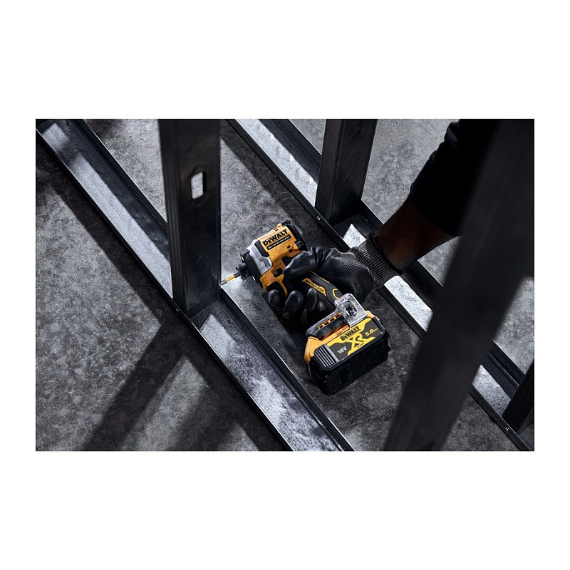 Odvrtač/udarni odvrtač DEWALT DCF850N-XJ (1/4", 18V) crni žuti-9