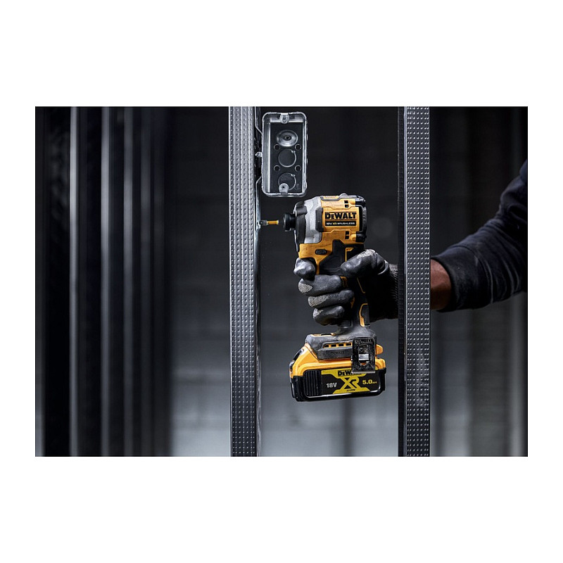 Odvrtač/udarni odvrtač DEWALT DCF850N-XJ (1/4", 18V) crni žuti-10