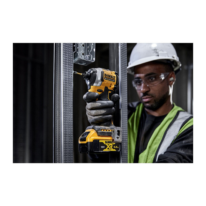 Odvrtač/udarni odvrtač DEWALT DCF850N-XJ (1/4", 18V) crni žuti-11