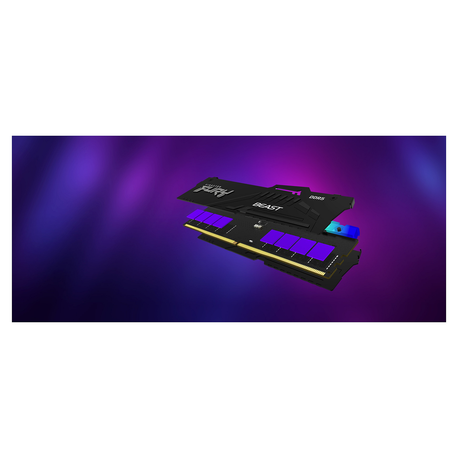 RAM KINGSTON FURY Beast 16GB 6000MT/s DDR5 CL36 DIMM (kit of 2, latencija cl36, napajanje 1,35v)-9