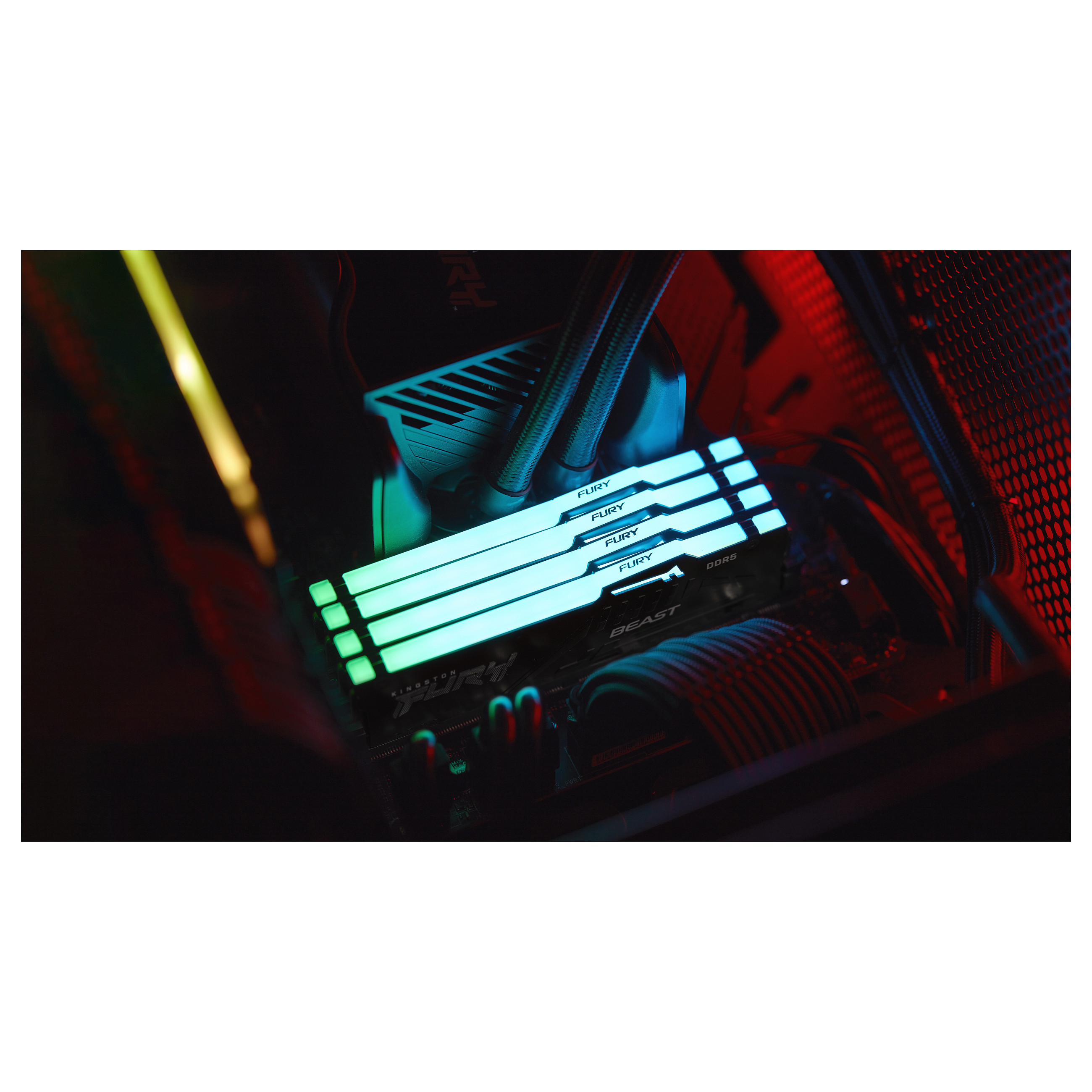 RAM KINGSTON FURY Beast 16GB 6000MT/s DDR5 CL36 DIMM (kit of 2, latencija cl36, napajanje 1,35v)-12