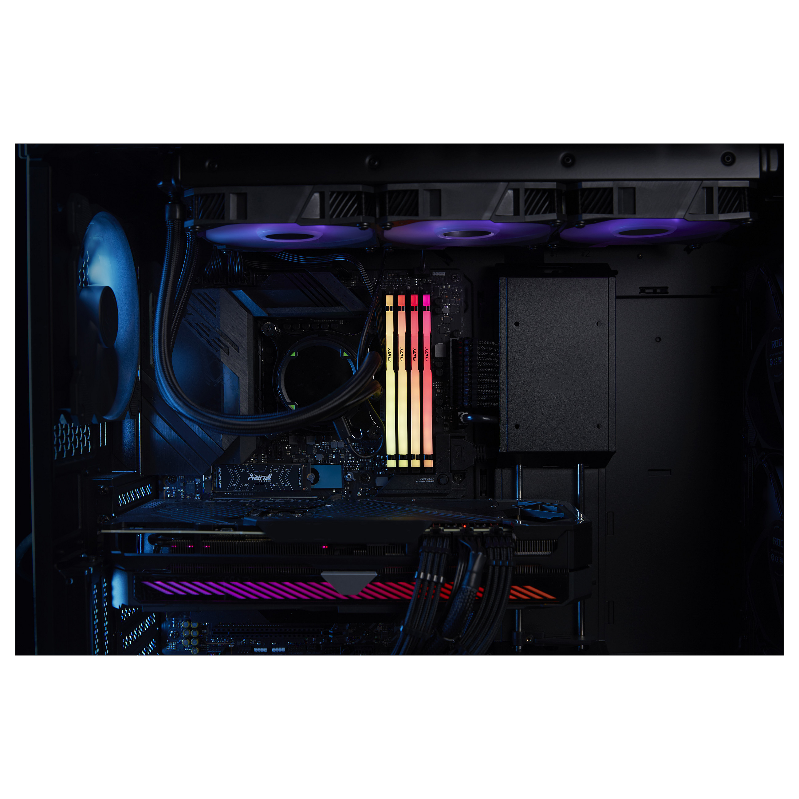 RAM KINGSTON FURY Beast 16GB 6000MT/s DDR5 CL36 DIMM (kit of 2, latencija cl36, napajanje 1,35v)-19