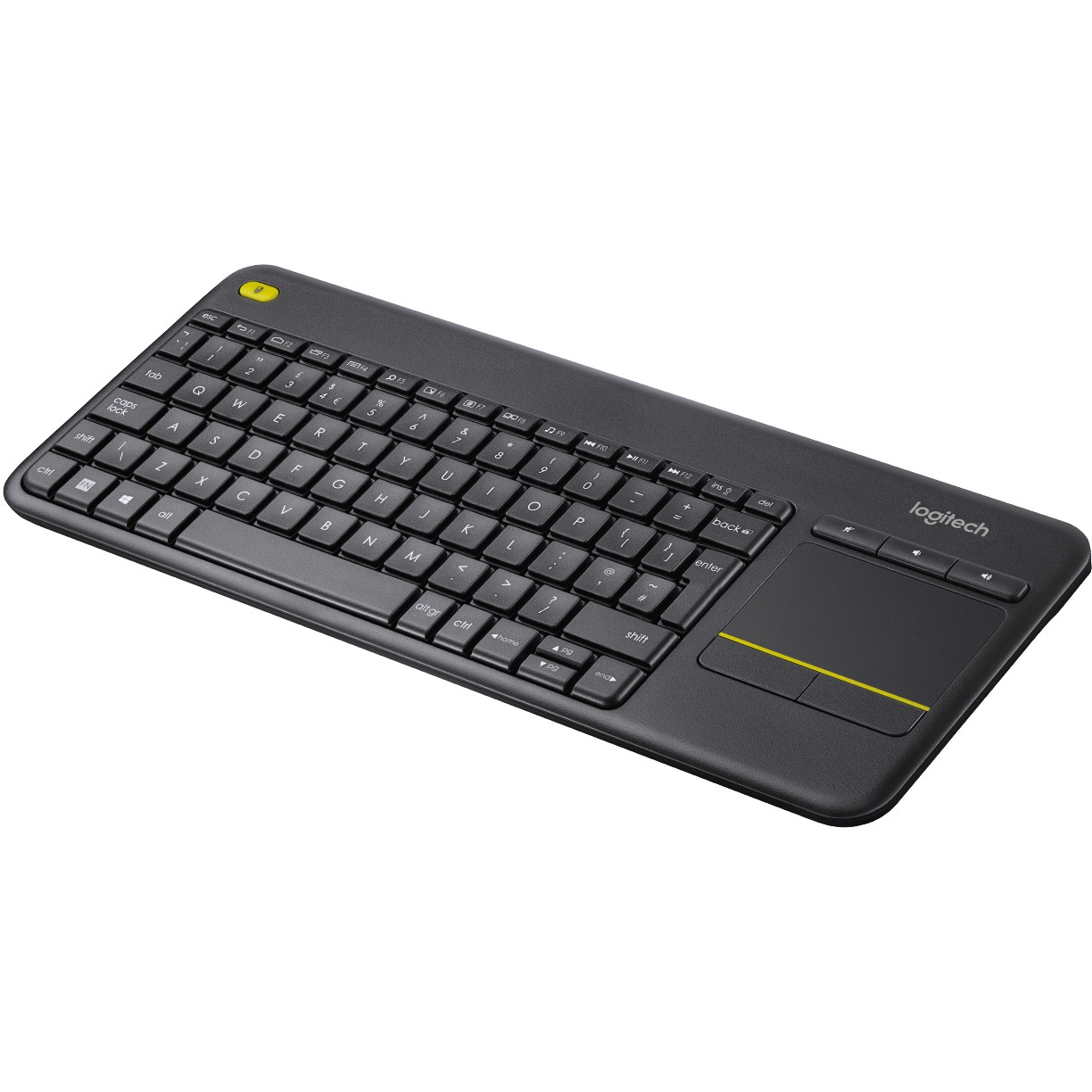 Logitech K400 Plus keyboard RF Wireless Dutch crna – internacionalna non HR tipkovnica-5